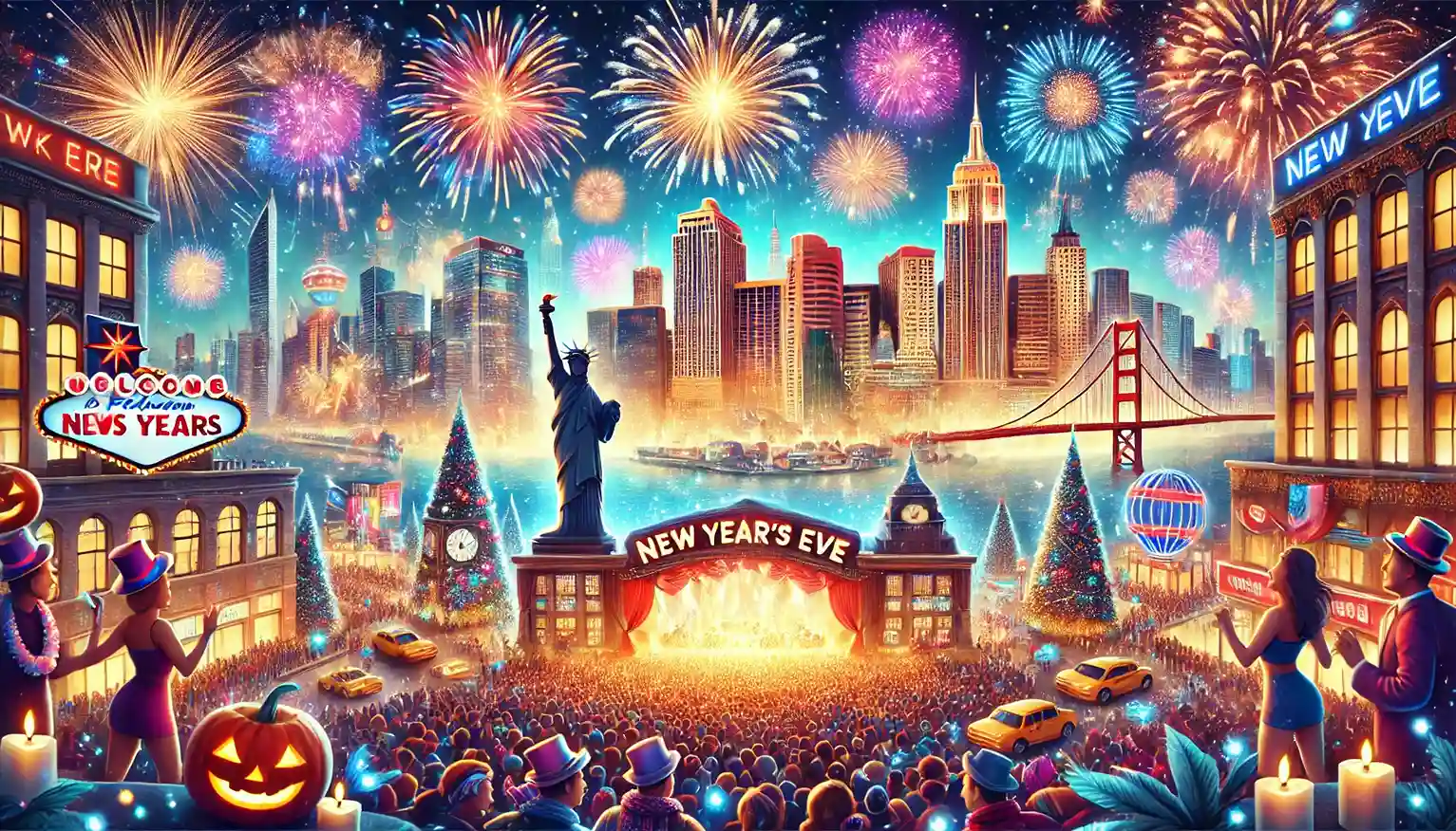 Best Places to Visit for New Year in the USA