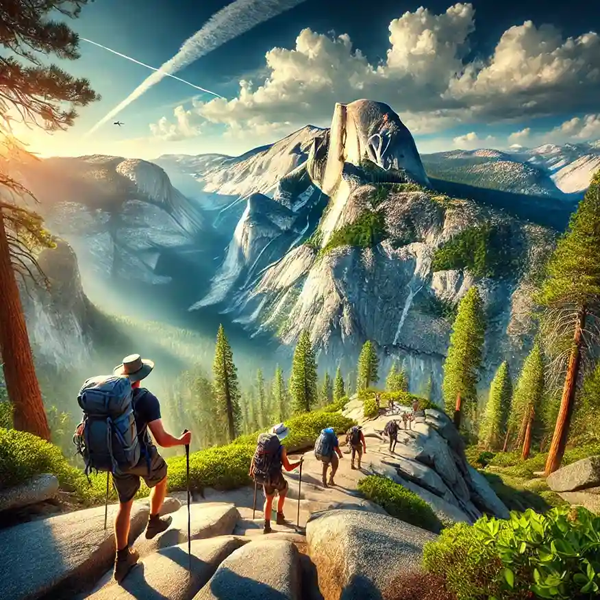 Half Dome Hiking Season