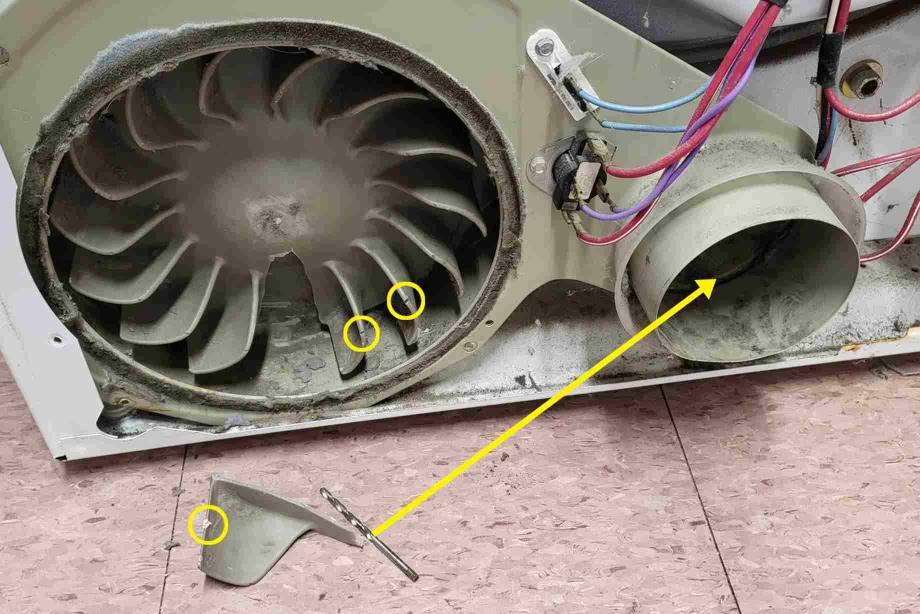 How to Fix Dryer Blower Wheel Malfunction